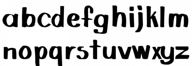 Gameboi 95 Regular Fuentes MINÚSCULAS