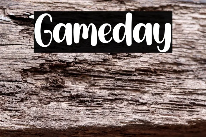 Gameday Example 3