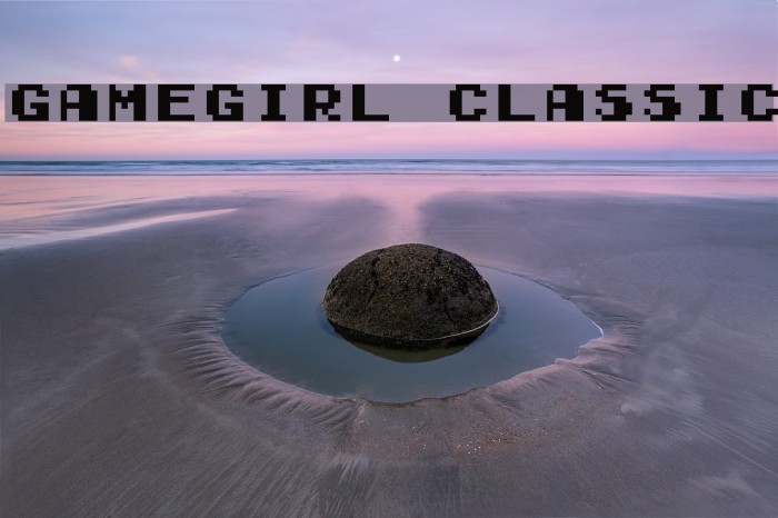 Gamegirl Classic Font examples