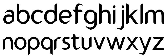 Gamelan Font LOWERCASE