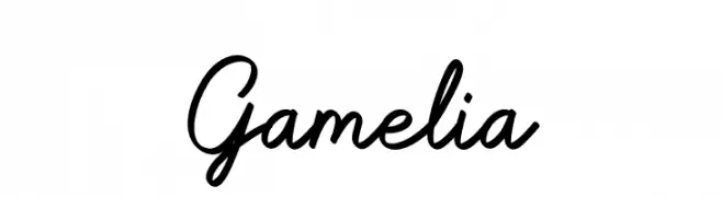 Gamelia  フリーフォントのダウンロード