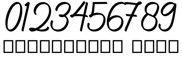 Gamelia Font OTHER CHARS