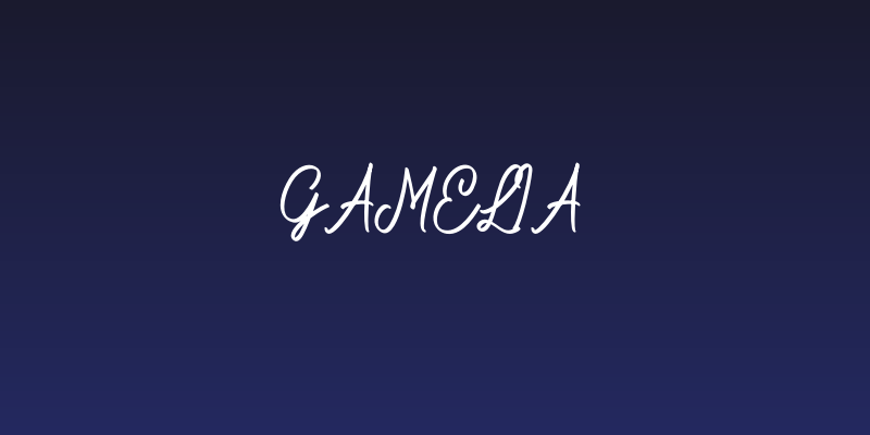 Gamelia Social Header