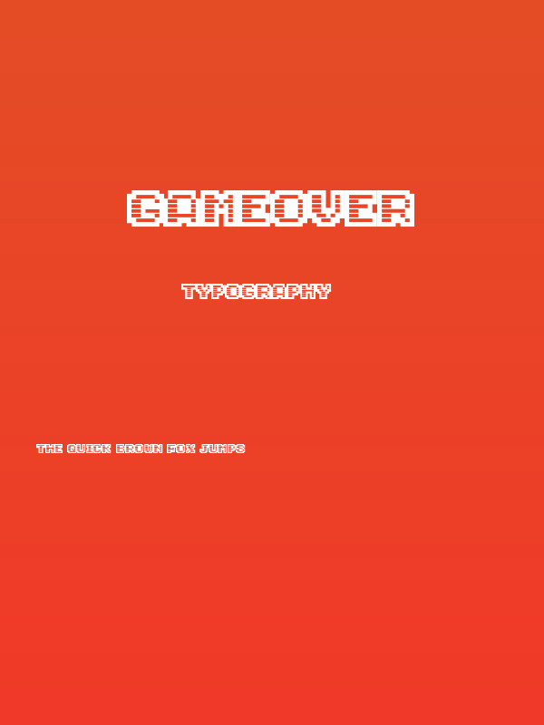 Gameover Poster