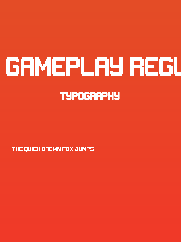 Gameplay Regular Poster