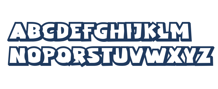 Gamer Station Extrude Lowercase