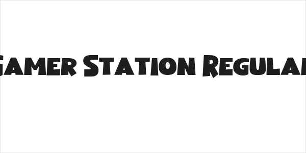 Gamer Station Regular Logo