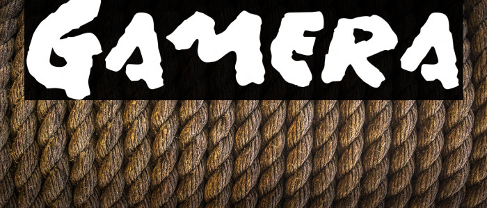 Gamera Font examples