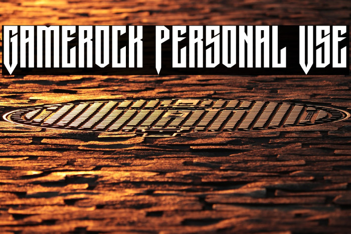 Gamerock Personal Use Example 3