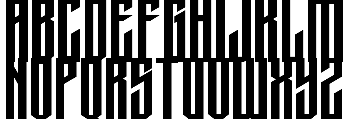 Gamerock Personal Use Font LOWERCASE