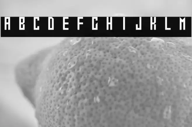 Gameshow Font examples