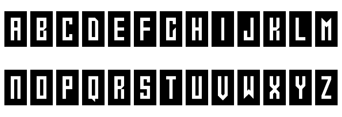 Gameshow Font LOWERCASE
