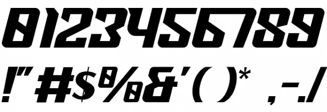 Gamesome Personal Use Font OTHER CHARS