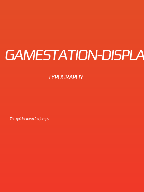 Gamestation-DisplayOblique Poster