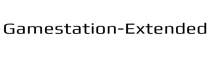 Gamestation-Extended  Descarca Fonturi Gratis