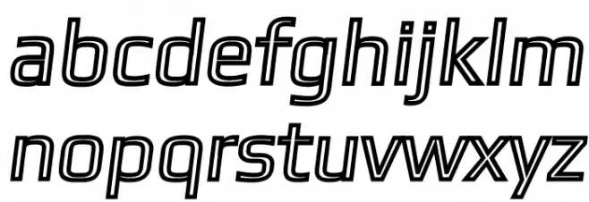 Gamestation-TextObliqOutline Fuentes MINÚSCULAS