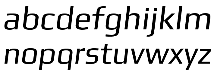 Gamestation-TextOblique Font LOWERCASE