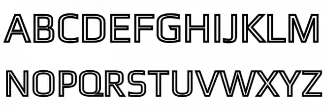Gamestation-TextOutline Schriftart Groß