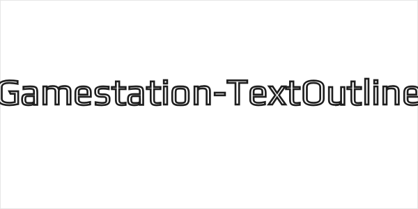 Gamestation-TextOutline Logo