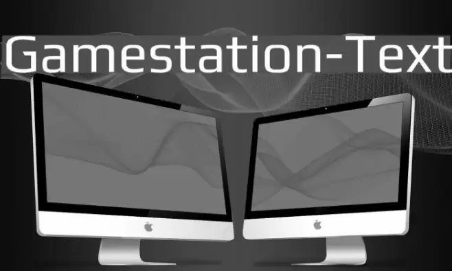 Gamestation-Text Font examples