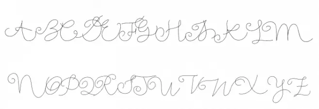 Gamila Demo Font UPPERCASE