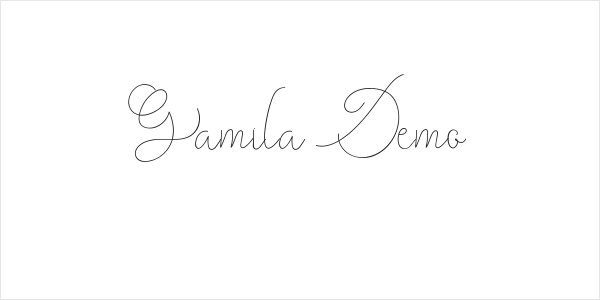 Gamila Demo Logo