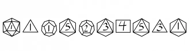 GamingDice  font caratteri gratis
