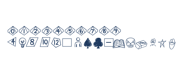 GamingDiceStandard Other Characters