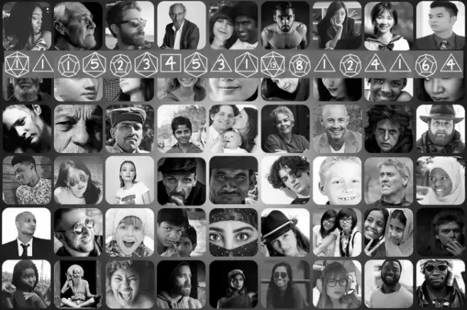 GamingDiceStandard Font examples