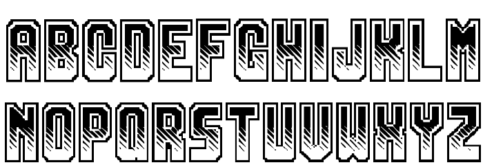 Gamix Font LOWERCASE