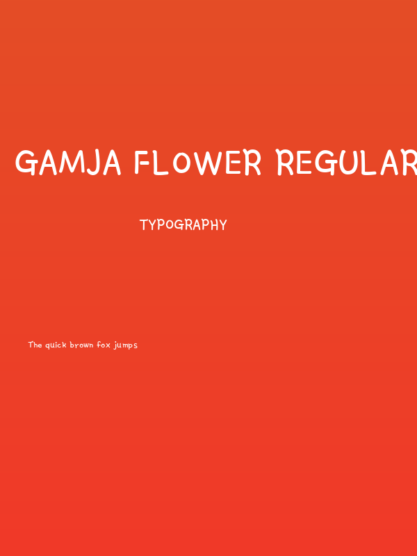 Gamja Flower Regular Poster