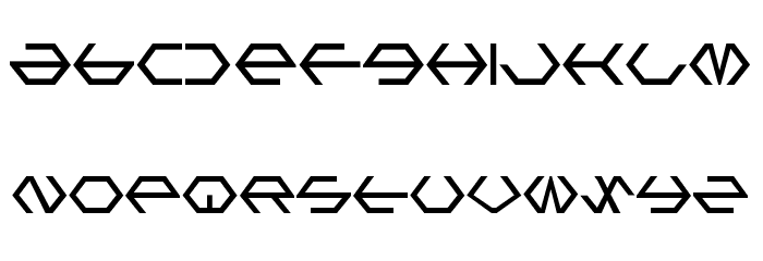 Gamma Sentry Font LOWERCASE