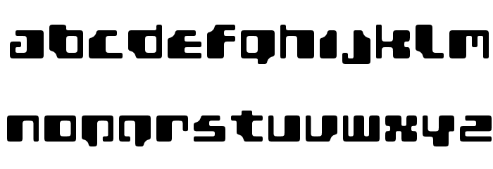 Gamma1500 Bold Font LOWERCASE