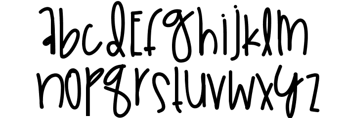 GammaJays Font LOWERCASE