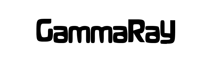 GammaRay  免费字体下载