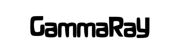 GammaRay Шрифта