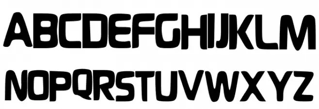 GammaRay Шрифта ВЕРХНИЙ