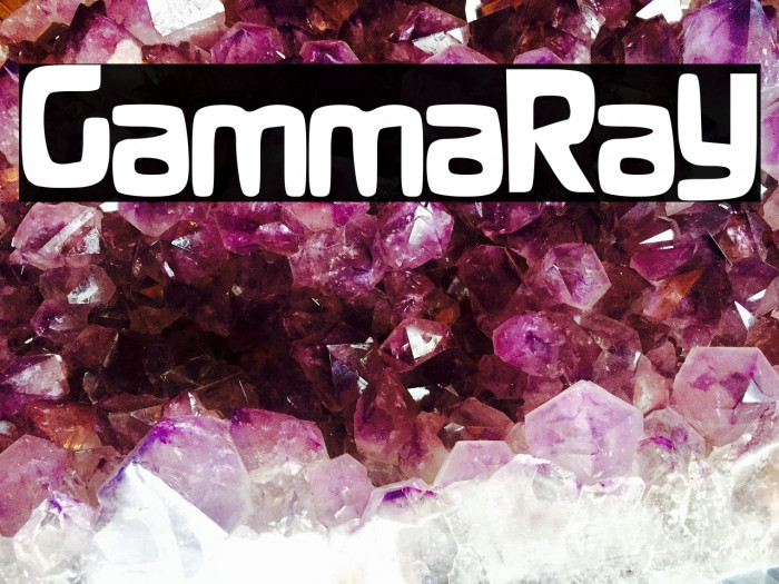 GammaRay Font examples