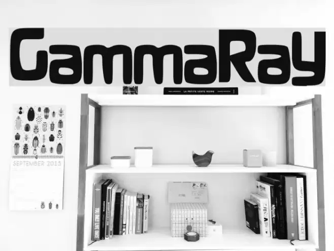 GammaRay Font examples