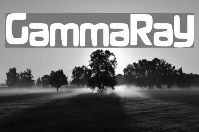 GammaRay Font examples