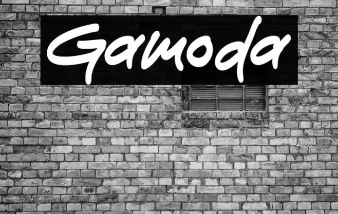 Gamoda Font examples