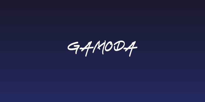 Gamoda Social Header