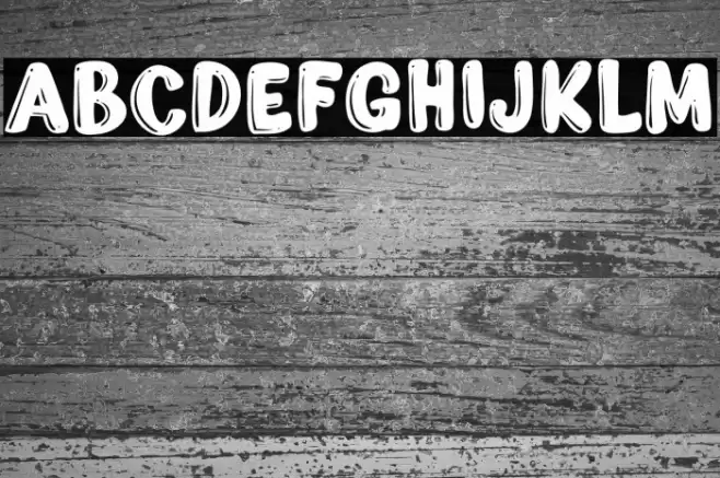 Gampolins-Demo Caratteri examples