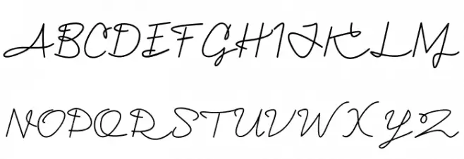 Ganbatta Schriftart Groß