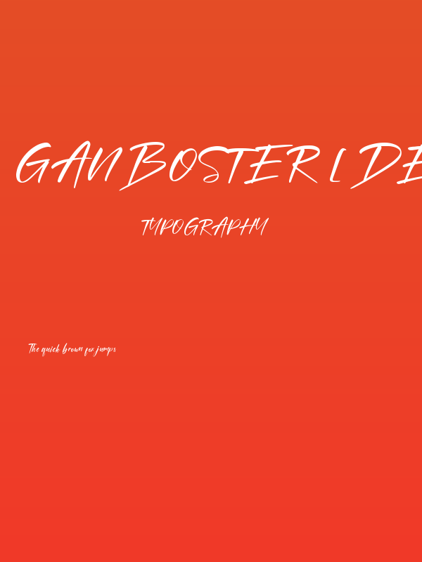 Ganboster [Demo] Poster