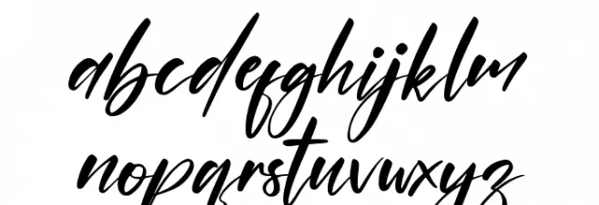 Ganboster [Demo] Font Litere mici