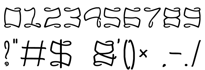 Gandhara Font OTHER CHARS