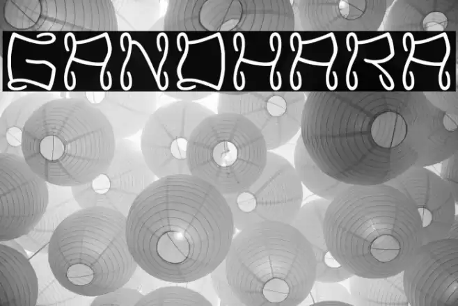 Gandhara Font examples