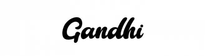 Gandhi  Fuentes Gratis Descargar