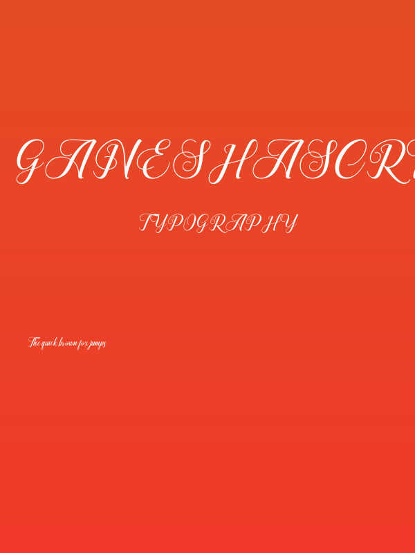 GaneshaScript Poster